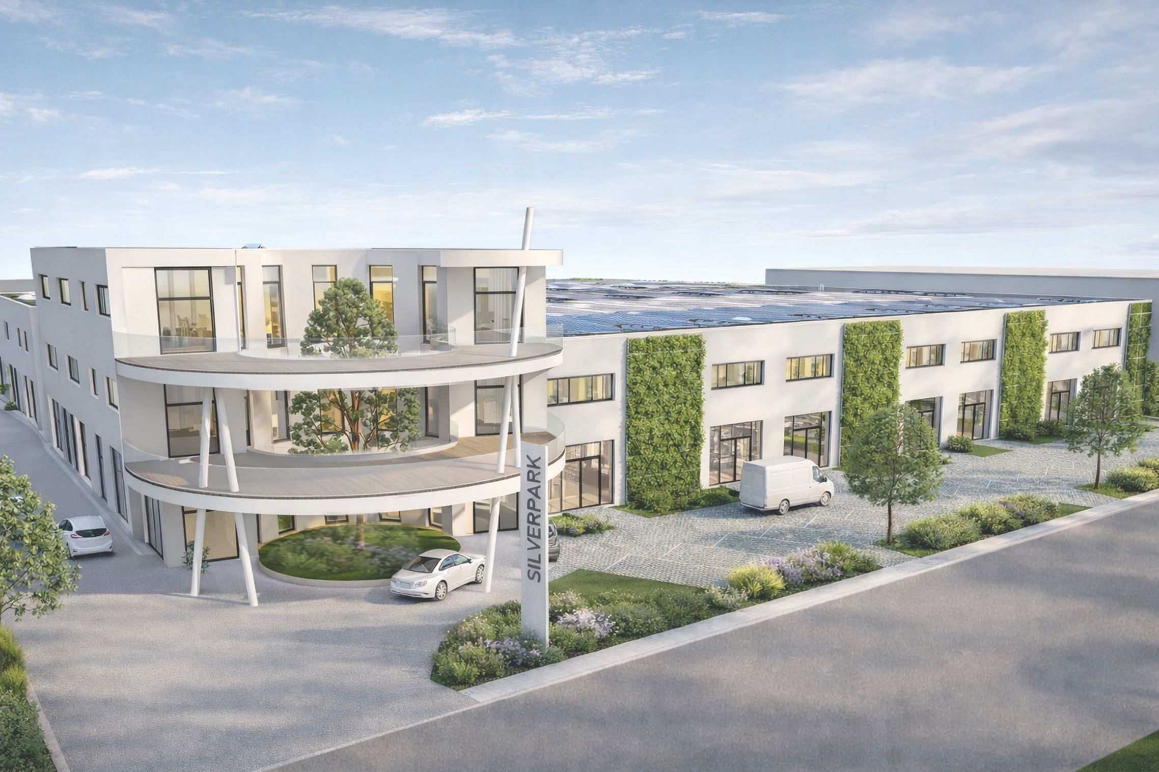 Silver Park Gebäude Außenansicht